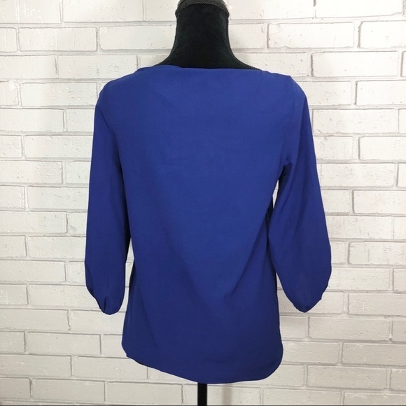 Zara Women’s Cobalt Blue Blouse - Picture 7 of 8